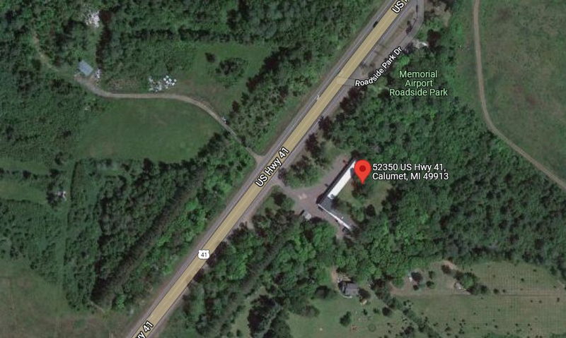 Whispering Pines Motel - Aerial Map